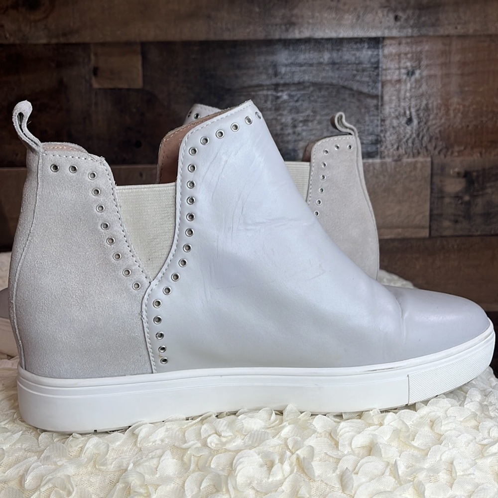 Chelsea & Violet Milo in Gray Leather size 9 - Picture 7 of 10